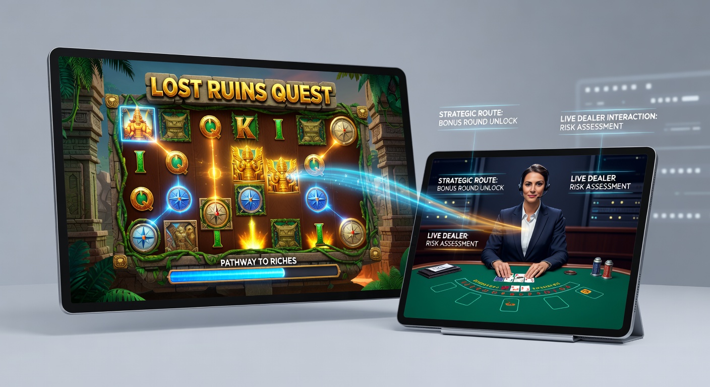 Strategische overgangen van videoslot narratieven naar live dealer interacties op mobiel