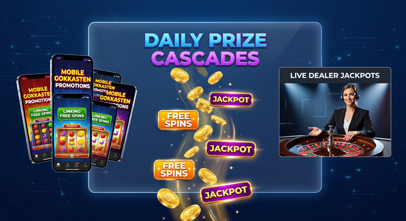 Live dealer jackpot meter die oploopt door mobiele gokkast free spins cascade