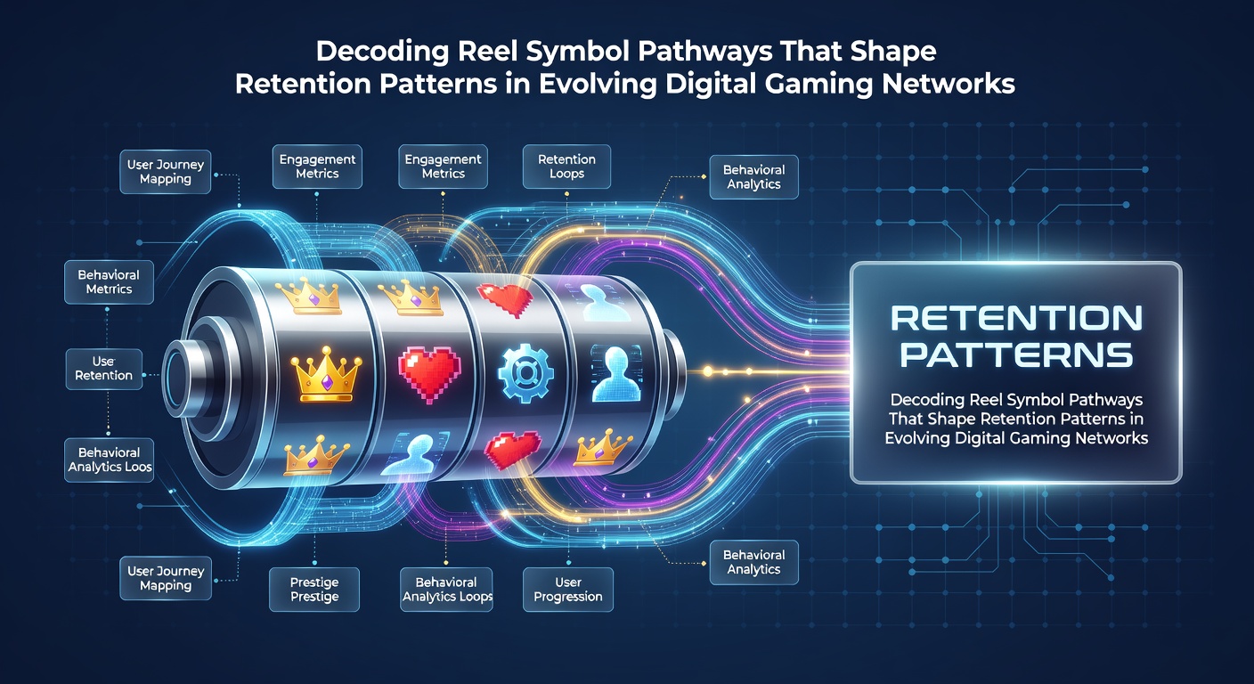Analyse van reel symboolpaden en retentiepatronen in digitale gamingnetwerken