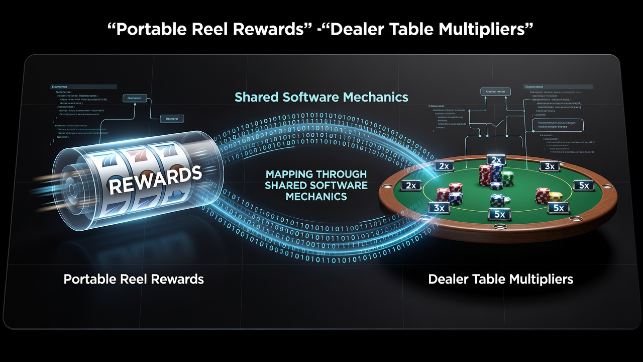 Software integratie tussen mobiele slots en live dealer tafels via gedeelde mechanics