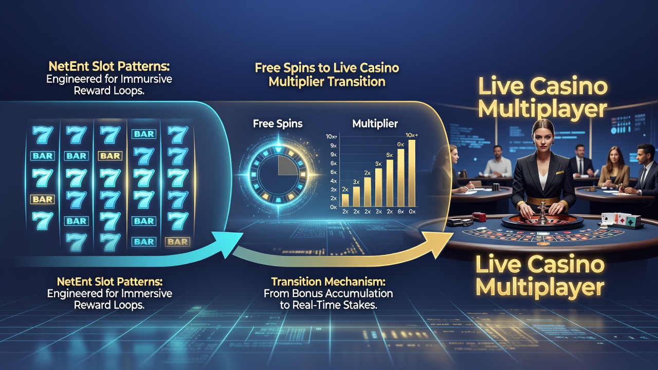 Overgang van NetEnt free spins naar live casino multiplier strategieën in actie