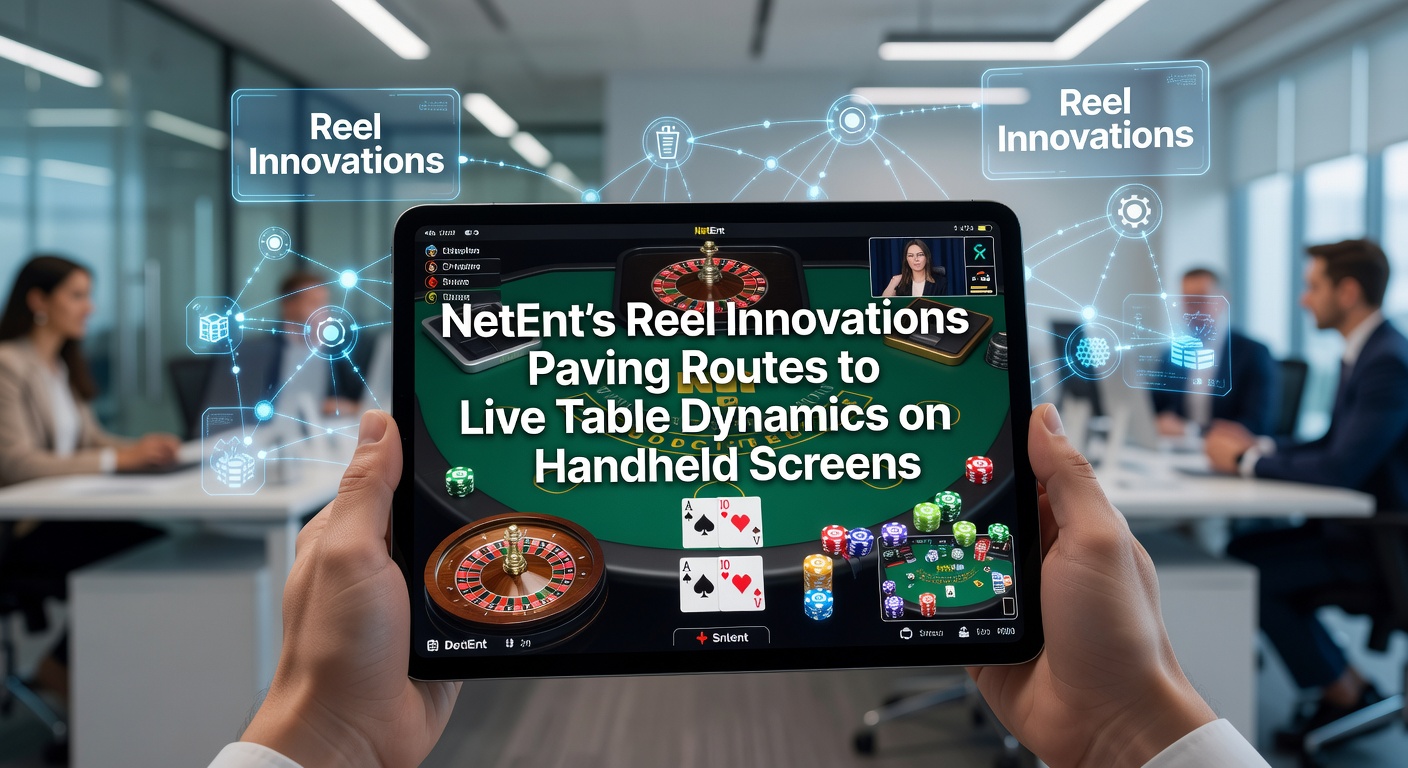 NetEnt reel innovations connecting slot mechanics to live table dynamics on handheld screens