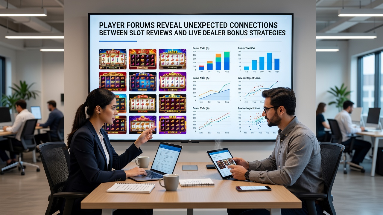 Analyse van forumdata over NetEnt titels en live casino strategieën